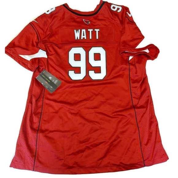 Nike Arizona Cardinals Jersey Womens Size XXL Loose Fit J.J. Watt #99 On Field - Picture 8 of 11